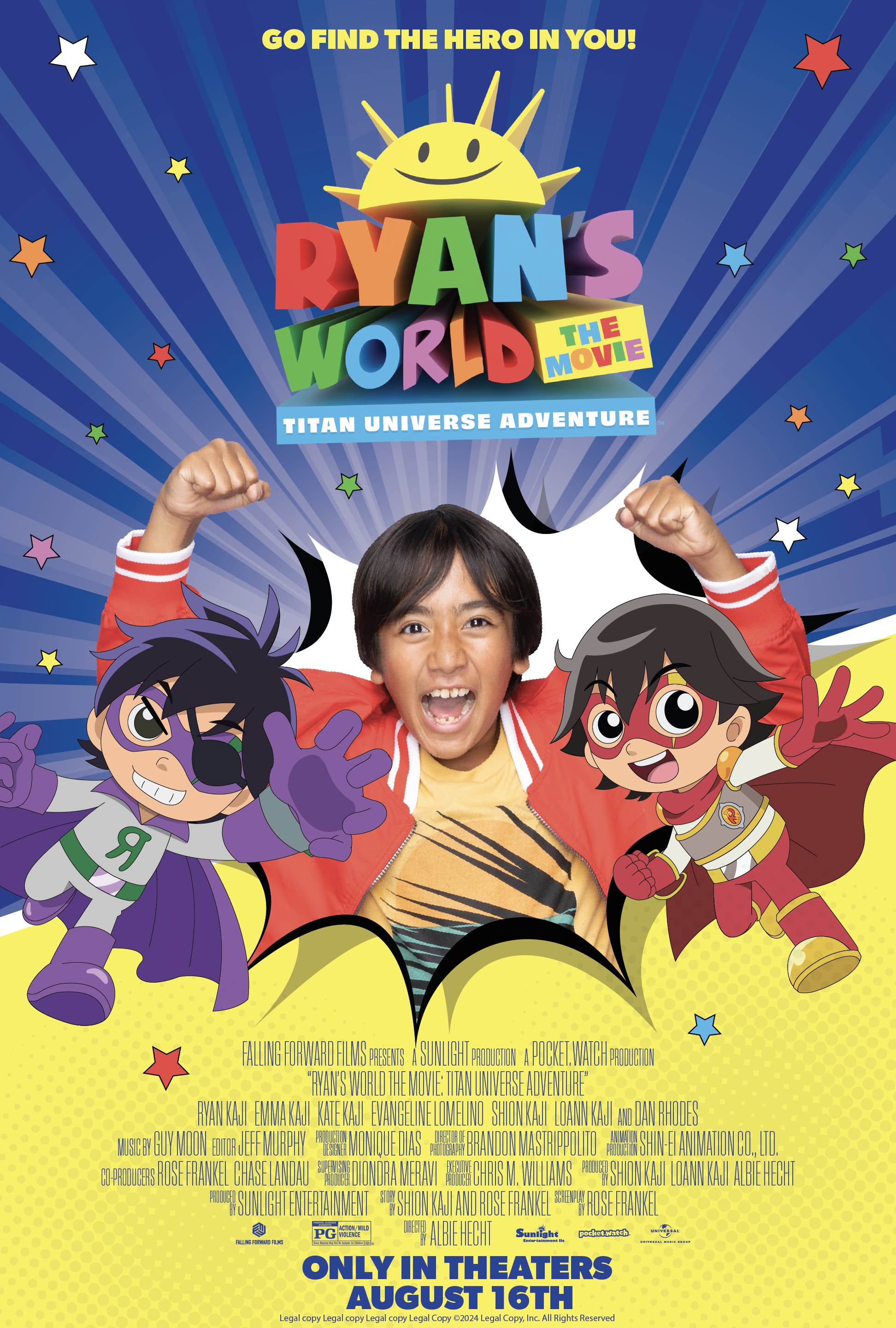 Ryan`s World the Movie: Titan Universe Adventure