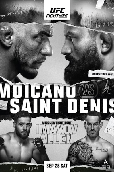 UFC Fight Night 243: Moicano vs Saint-Denis