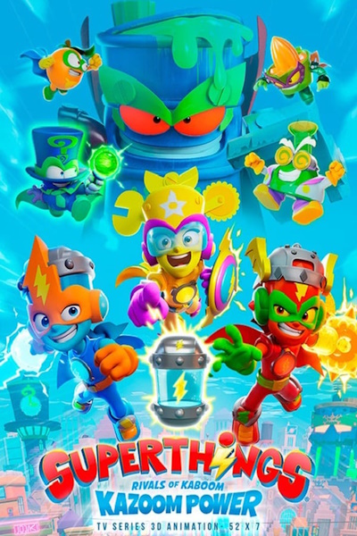 Superthings Rivals of Kaboom Kazoom Power - Season 1
